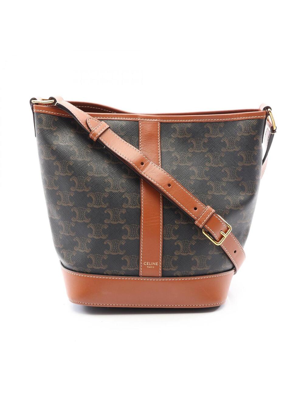 Celine Small Bucket Triomphe Shoulder #369012C10B